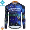 Astana Qazaqstan Radtrikot Winter Thermal Fleece 2024